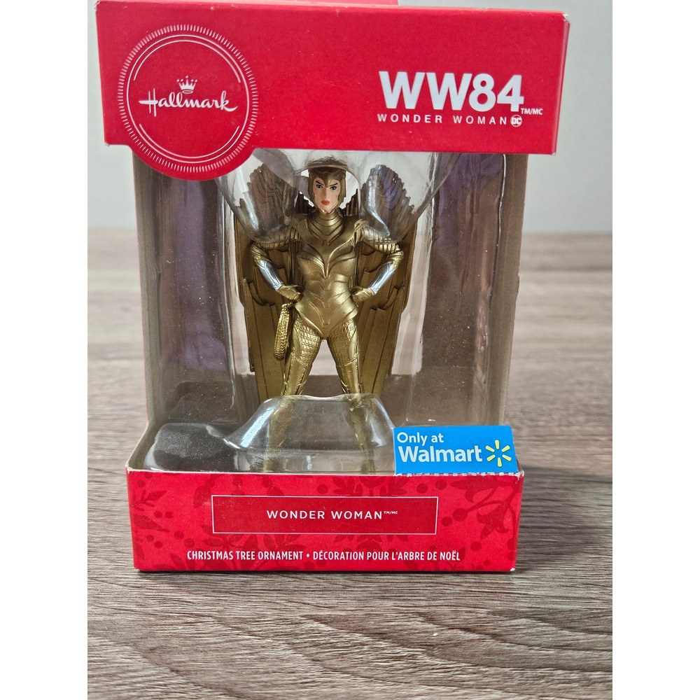 Hallmark WW84 Wonder‎ Woman Golden Eagle Armor Christmas Ornament Exclusive